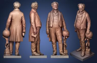 3D model Carl Ritter (STL)